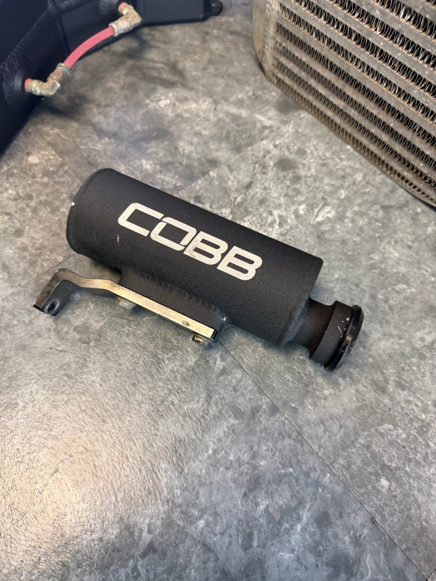 COBB tuning coolant over flow tank reservoir Subaru wrx and STi ( for use with front mount intercooler )
