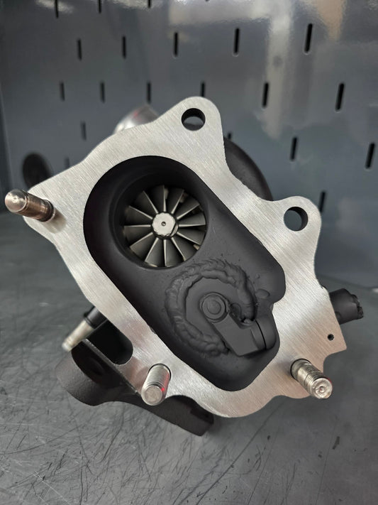 HILL COUNTRY FORCED INDUCTION Cobb tuning 20g turbo custom shocker  yellow Garrett 660 G30