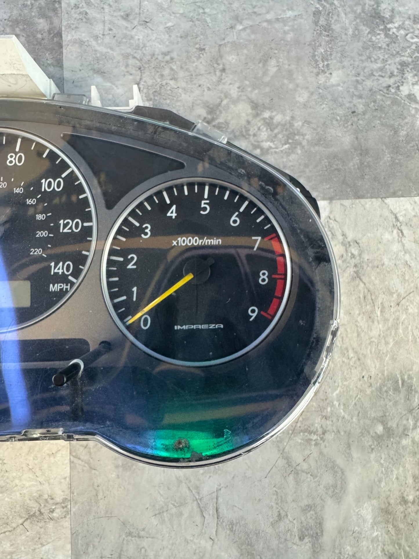 OEM 2002 Subaru Impreza WRX Instrument Gauge Cluster 173k TESTED