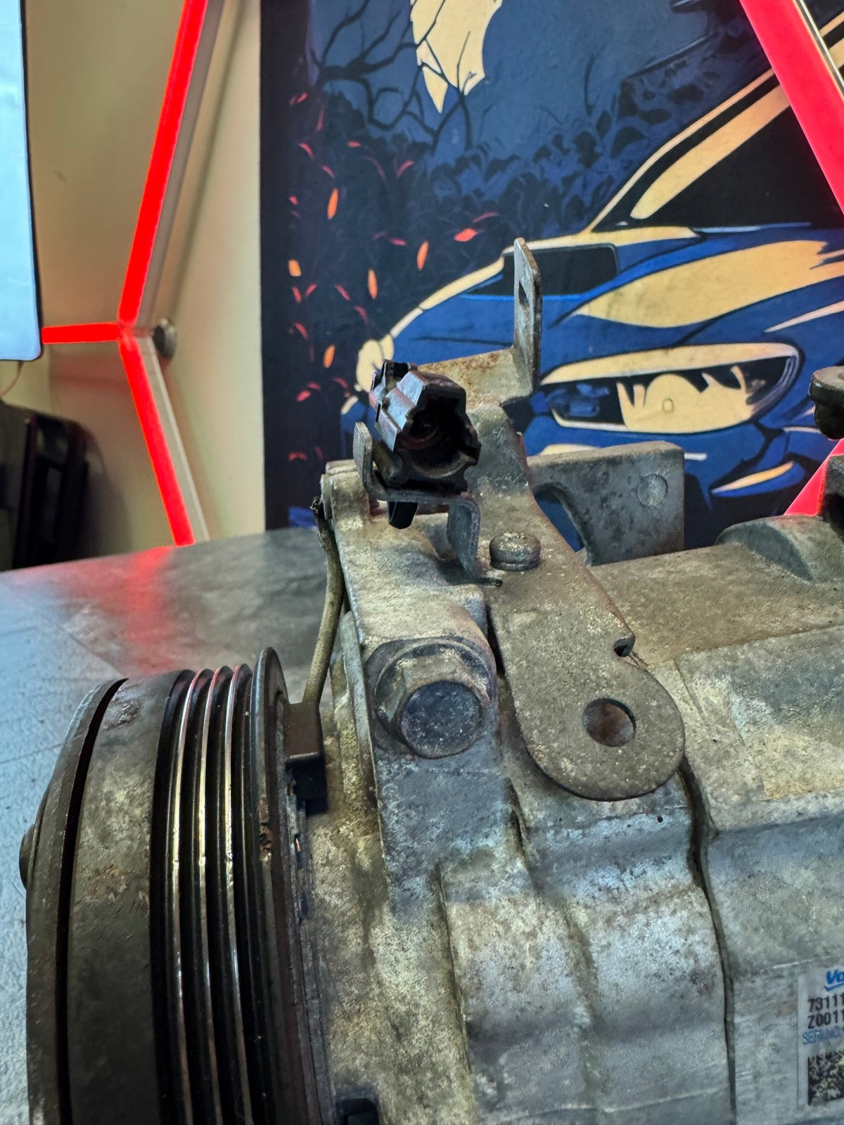 2008-2021 Subaru WRX STi AC Compressor Assembly With Brackets