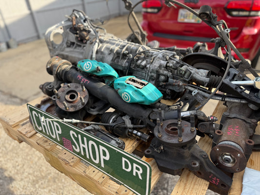 2015 USDM Subaru STi 6 speed six manual gearbox transmission swap package for 08-14 wrx w/ rear brembos