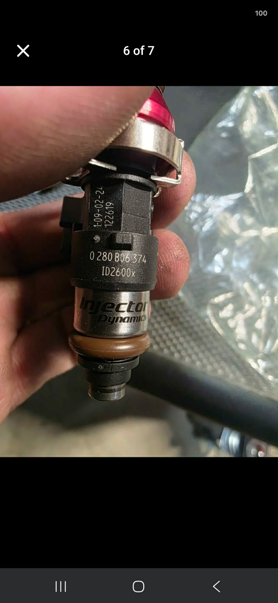ID 2600 X XDS top feed fuel injectors Subaru STi & wrx injector dynamics EJ257 EJ255