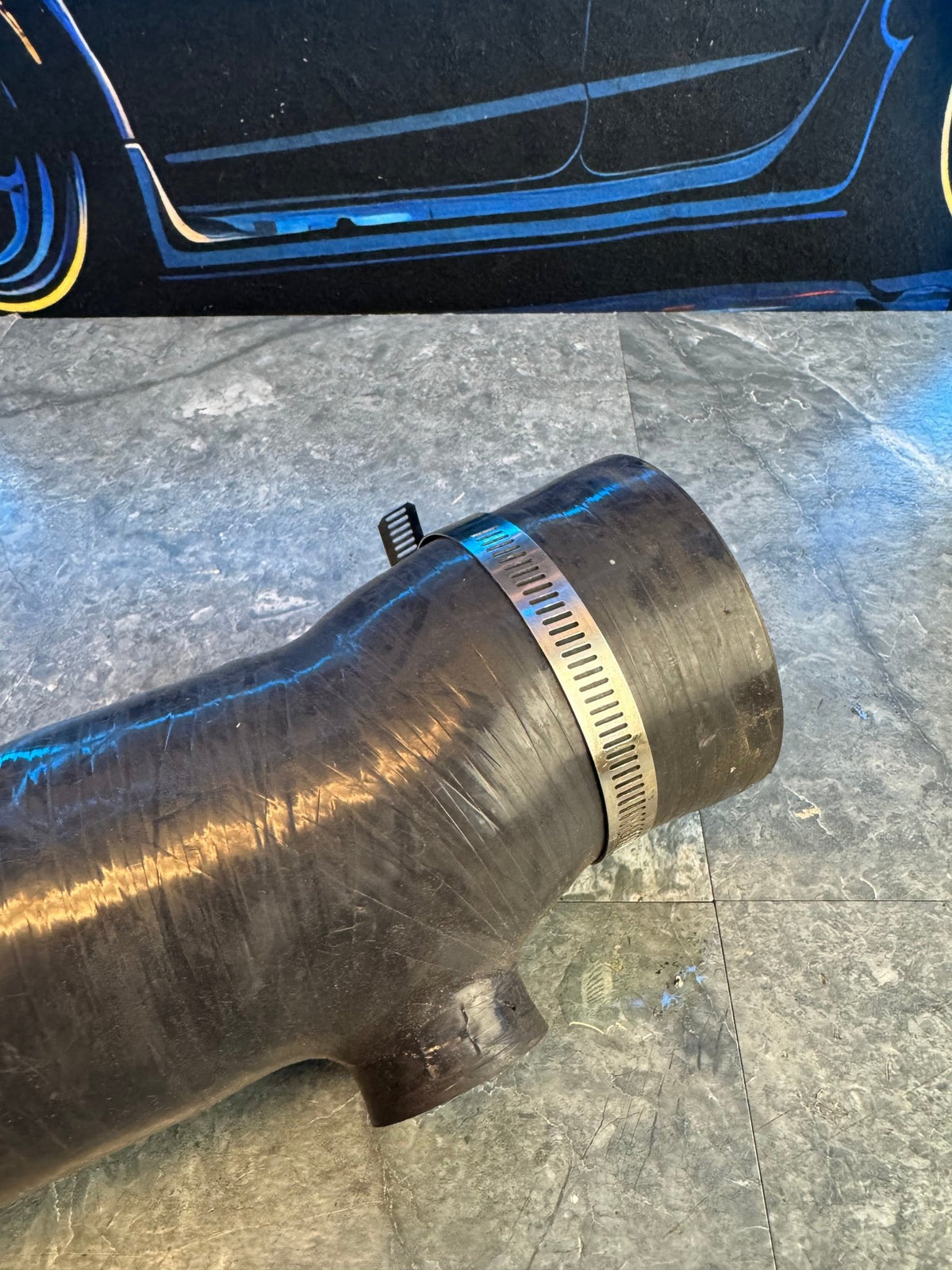 2008-2021 Subaru WRX STi Perrin 84mm Turbo Inlet FP Turbo Size Black