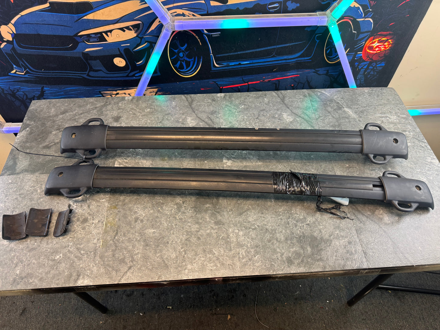 2002-2007 Subaru WRX Wagon OEM Roof Rails Assembly Kit