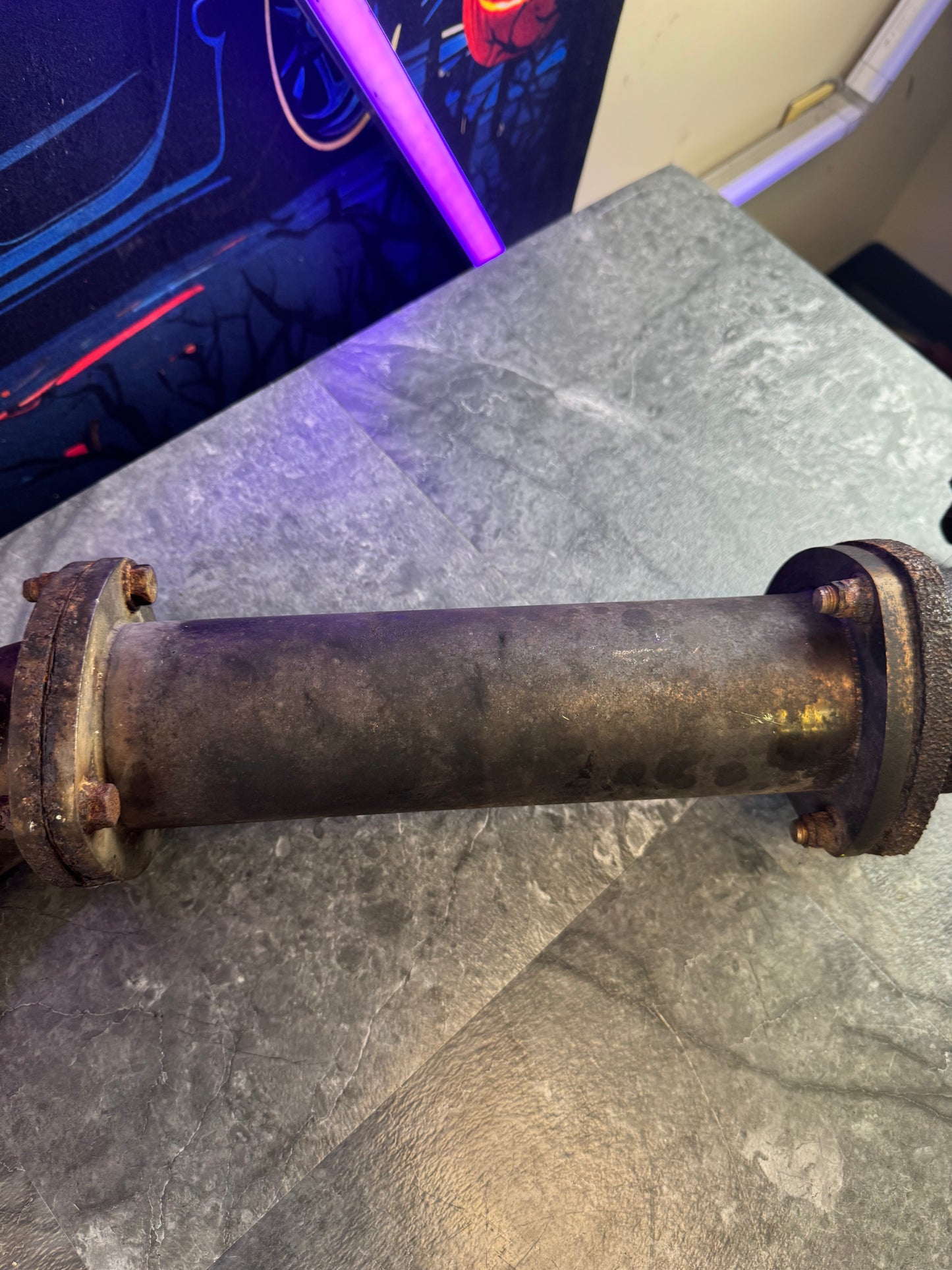 2004-2007 Subaru WRX STi APS Catless Downpipe Dual Bung Rare