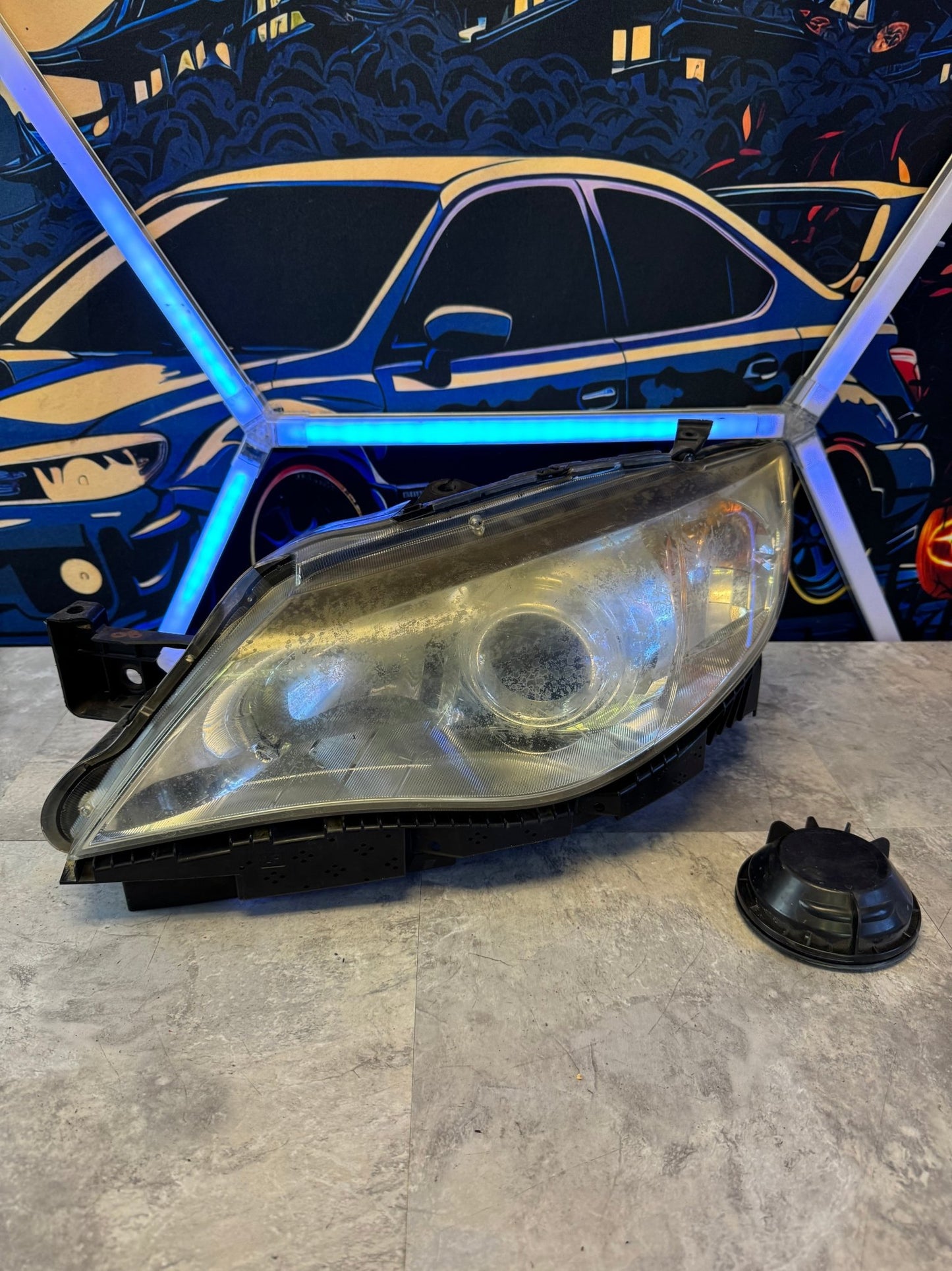 Subaru OEM 08-14 Subaru Impreza WRX LH Driver Side Headlight Assembly NON HID