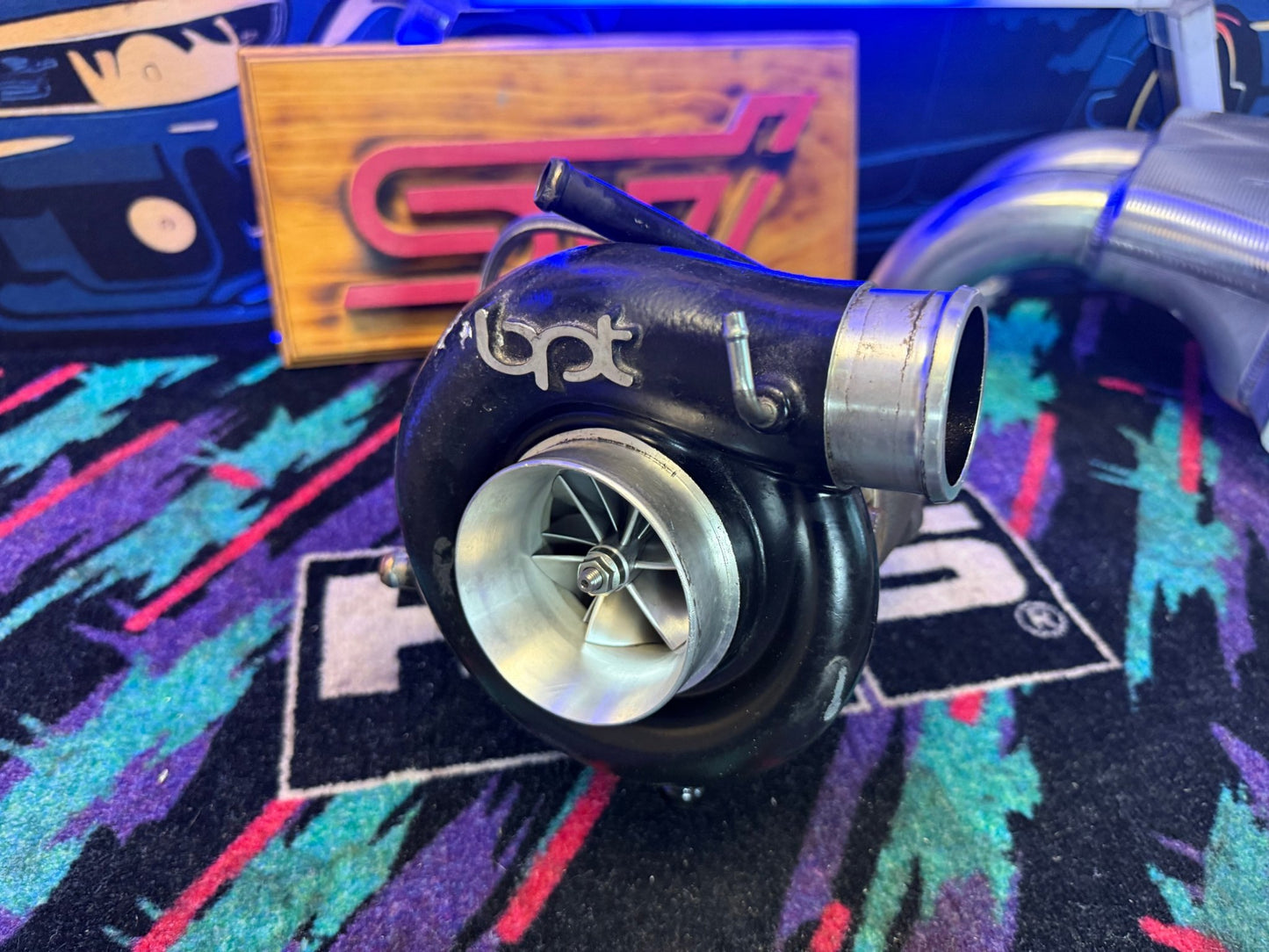 BTP turbo Subaru STi & WRX ball bearing blouch dominator dom 4.0 XTR 600 + HP
