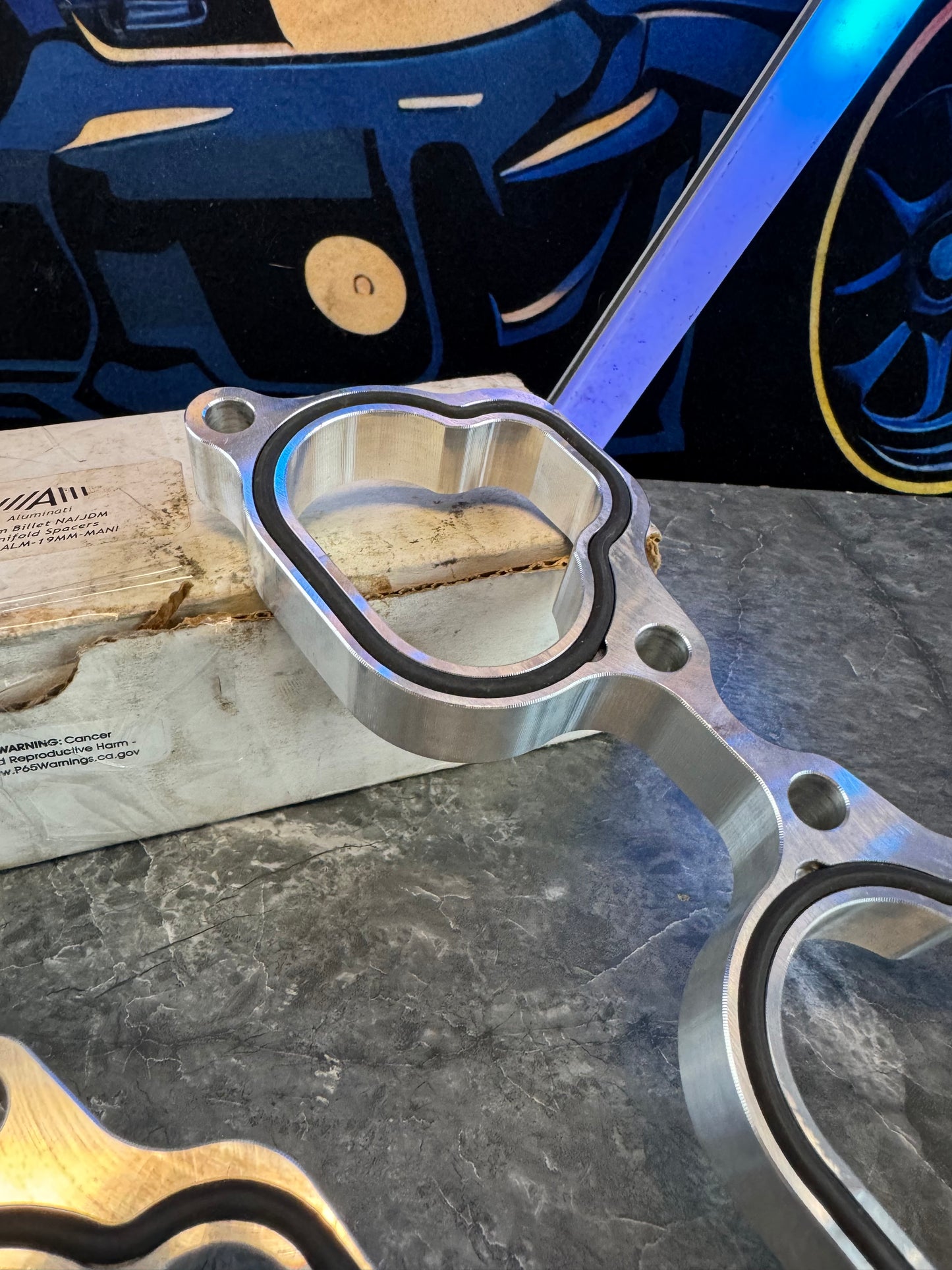 Subaru WRX STi Aluminati 19mm Billet NA/JDM Manifold Spacers Open Box