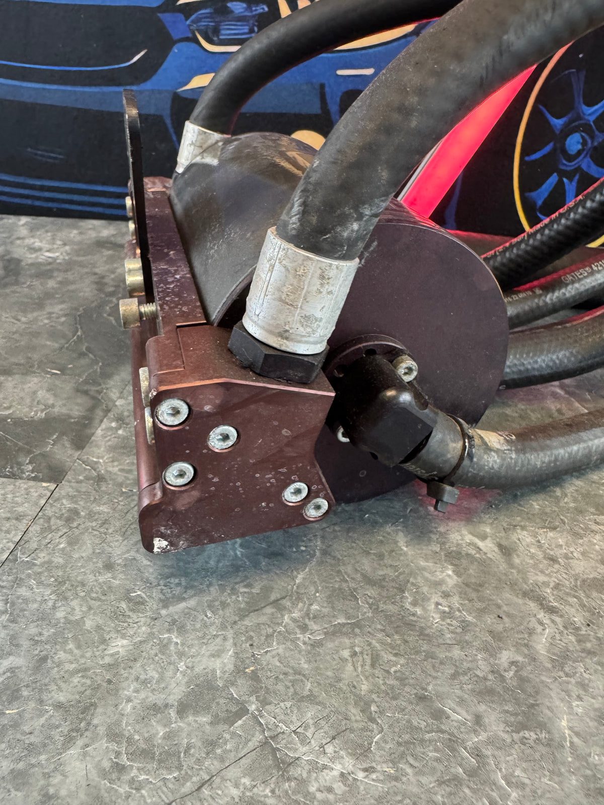 2008-2021 Subaru WRX STi IAG Comp Competition V2 AOS Air Oil Separator For Subaru With Mount Gray