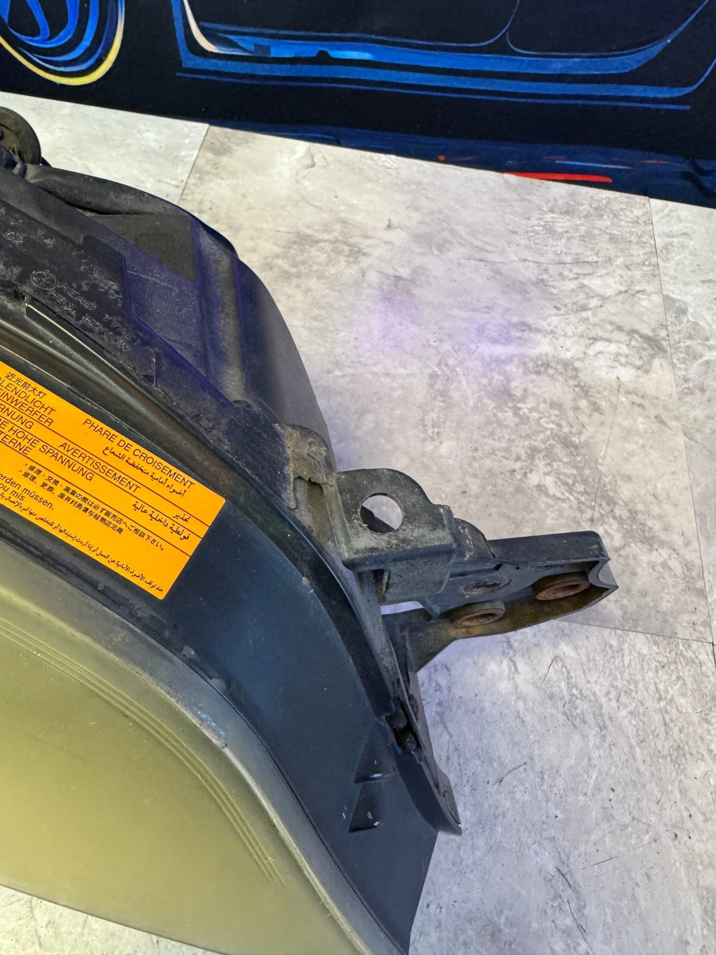 Subaru OEM 08-14 Subaru Impreza WRX STI RH Passenger Side Headlight Assembly HID