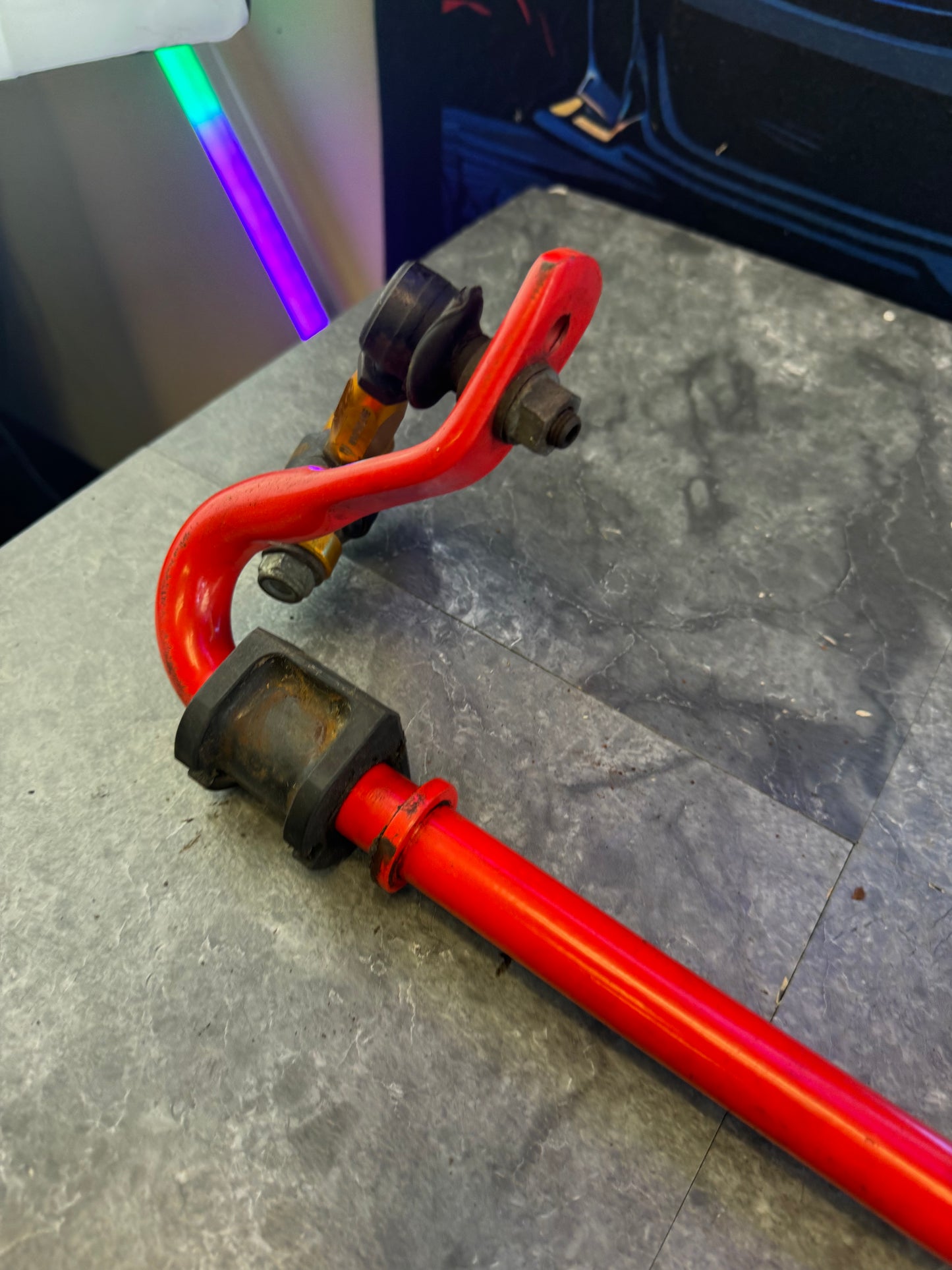 2008-2014 Subaru WRX STi Eibach Adjustable Rear Sway Bar 22mm With Whiteline Links
