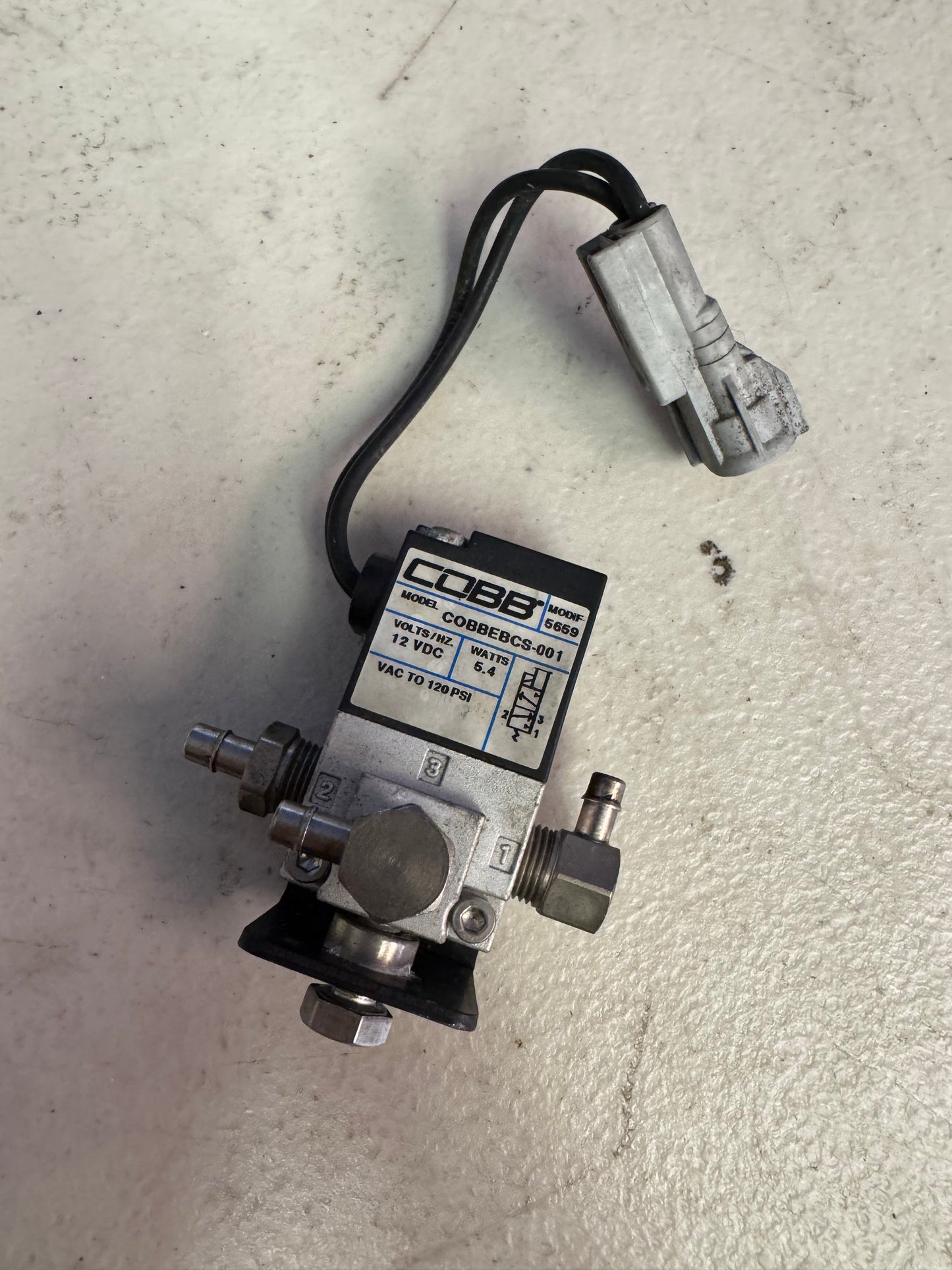 2008-2021 Subaru WRX STi Cobb 3-Port Electronic Boost Controller Solenoid EBCS