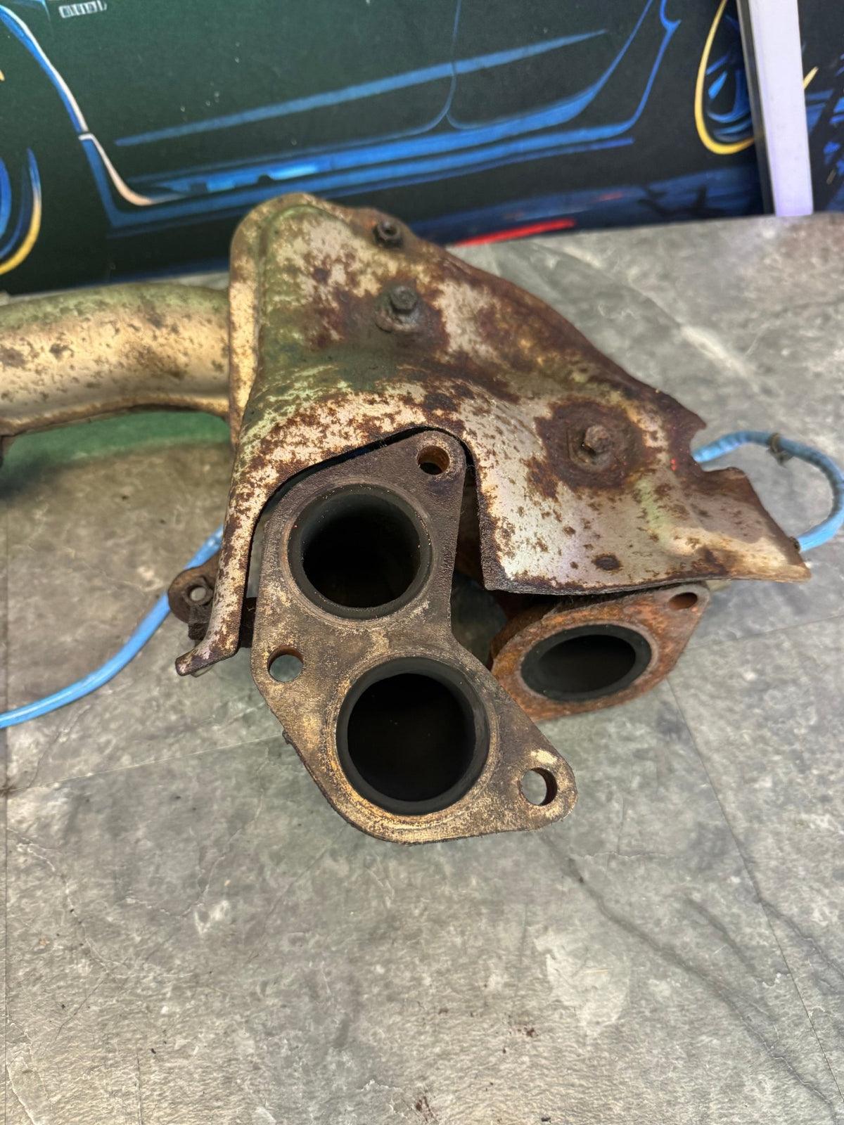 2002-2007 Subaru Impreza WRX STi Exhaust OEM Manifold Headers USDM Ej205 Ej255 Turbo