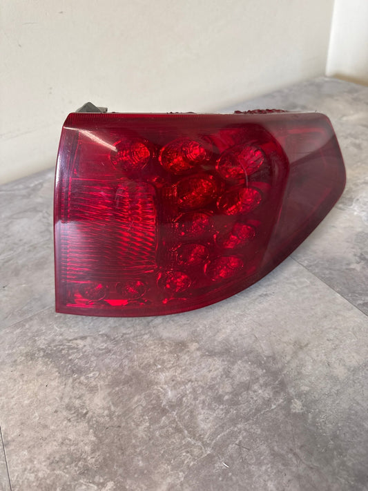 2008-2014 Subaru WRX STi Hatch Wagon Right Rear Outer Tail Light Assembly Red