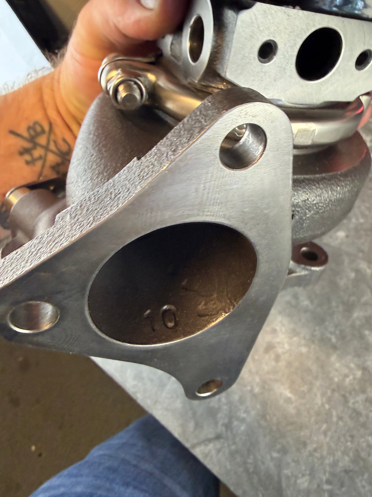 CUSTOM FP “ black “ turbo HCFi BALL BEARING 10 CM 84 MM FAP 9 blade turbine