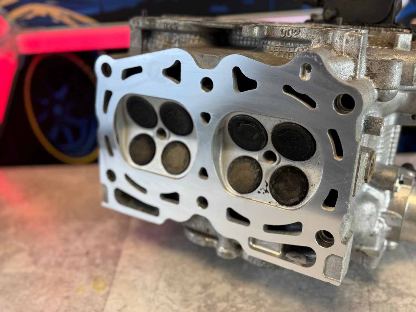 B25 Subaru STi cylinder heads 2004 - 2006 single AVCS SAVCS wrx ej255 legacy gt forester xt