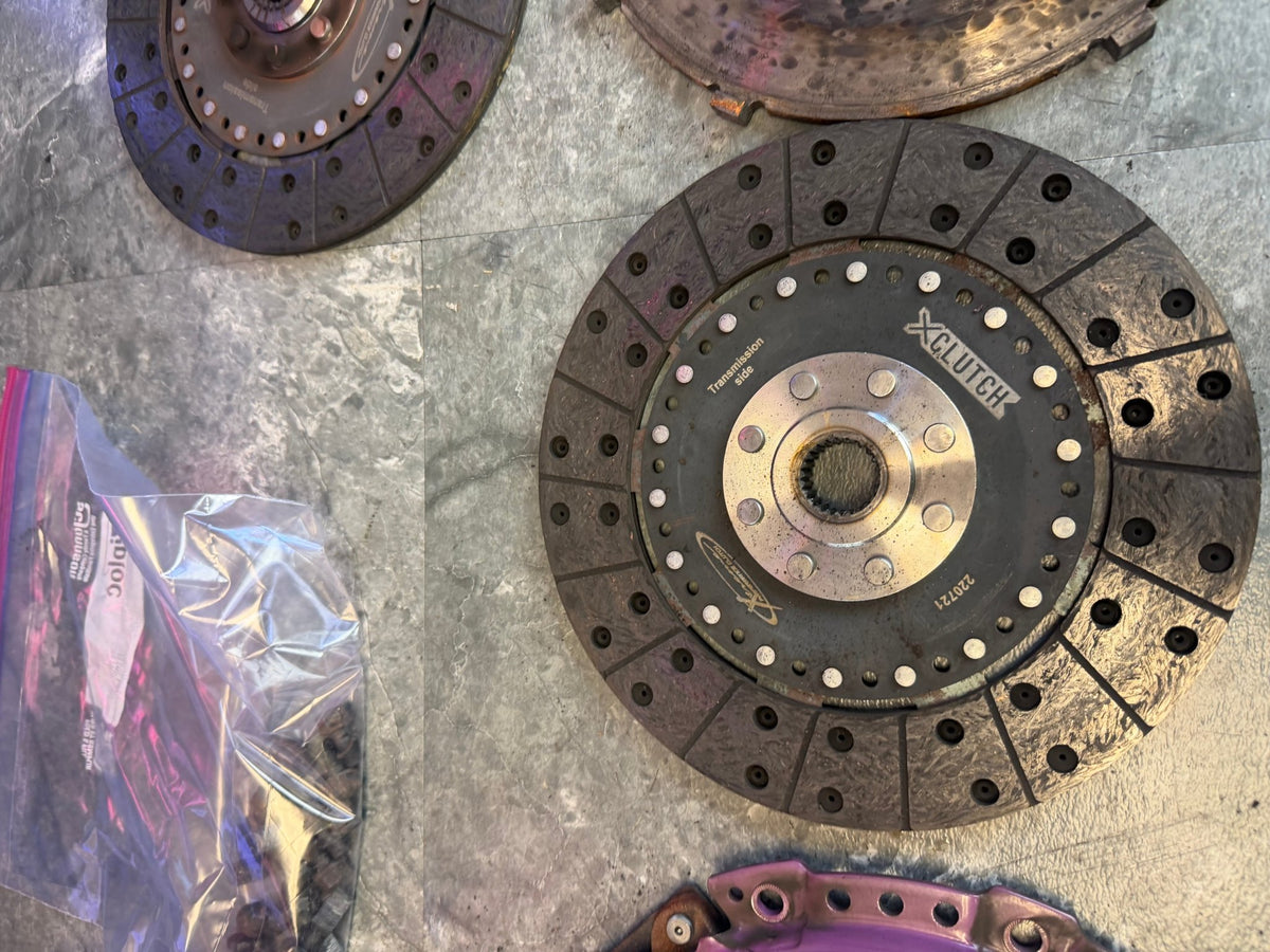 X CLUTCH 9” twin solid organic clutch kit Subaru STi 6 speed