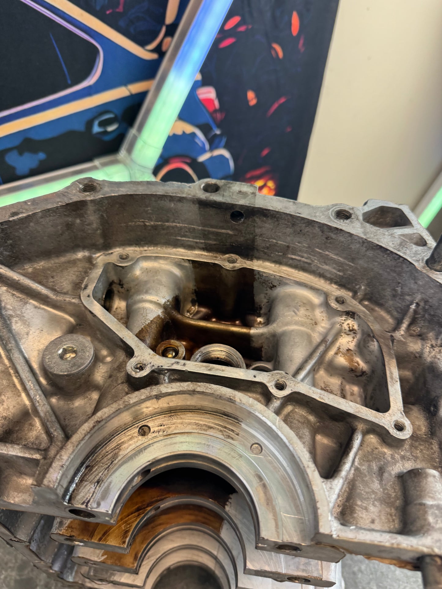 2004-2021 Subaru WRX & STi EJ255 EJ257 EJ 2.5L Engine Block Case Halves Short Block CORE Needs Work