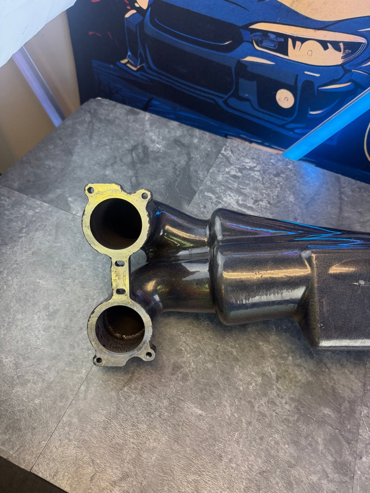 COSWORTH intake manifold cast INLET RCM Subaru STi EJ257 powder coated