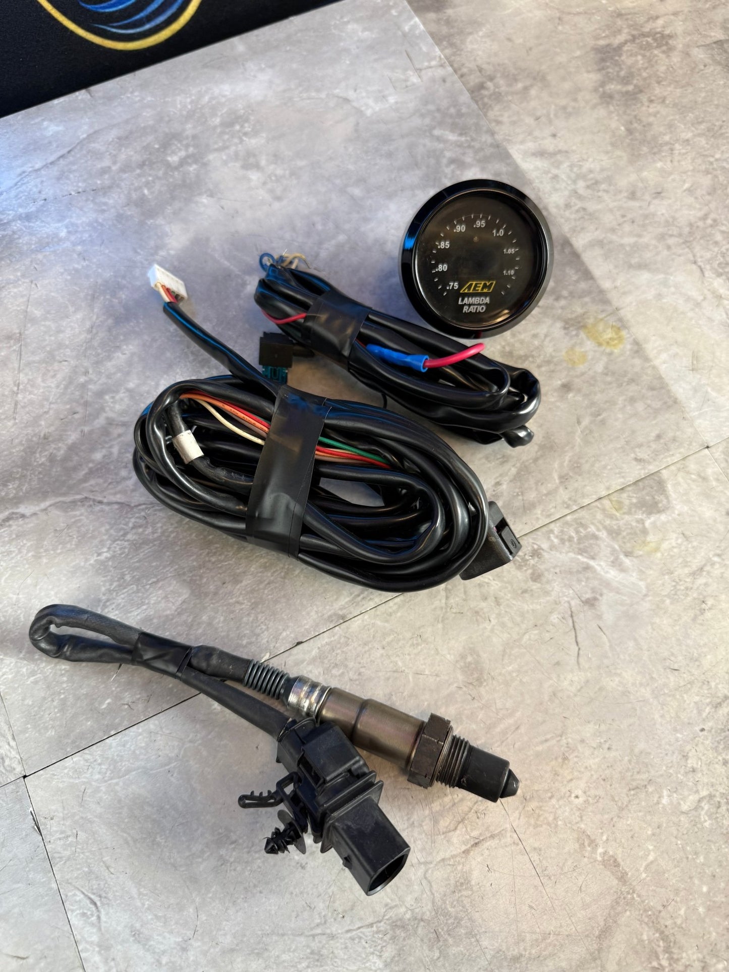 AEM digital wideband 02 sensor gauge Subaru wrx & STi lambda ratio w/ Bosch oxygen sensor