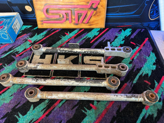 OEM rear aluminum lateral links 2005-2007 Subaru STi & wrx