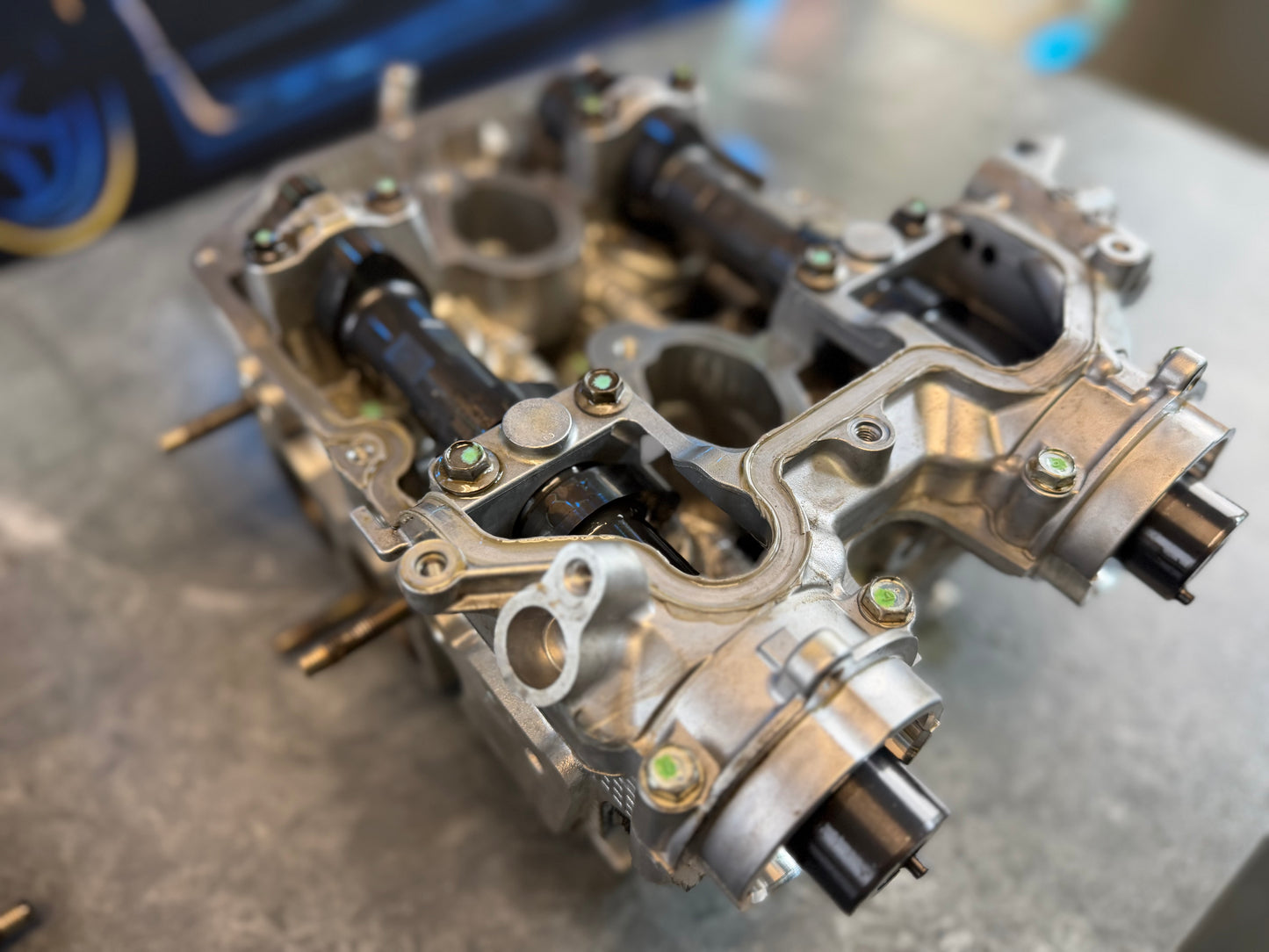 IAG “ race “ SAVCS cylinder heads Subaru STi & wrx GSC S2 cams, CNC port & polish + 1 MM valves , 14 MM drilled