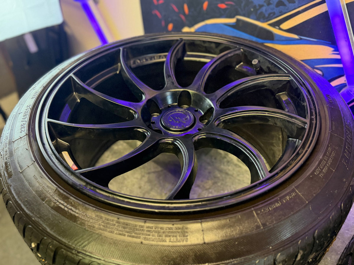 ARTISA “ night deco “ directional forged 5x114 18x8.5 + 53 Subaru STi