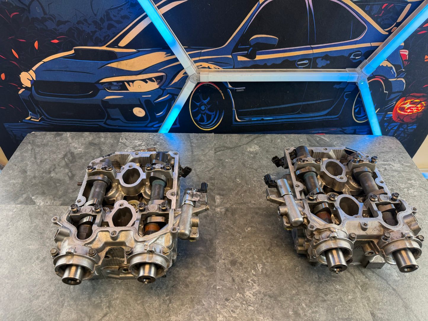BUILT & CAMMED cylinder heads STi 2004 - 2007 & Subaru wrx 2006-2014 cammed kelford rally cams GSC SS valves
