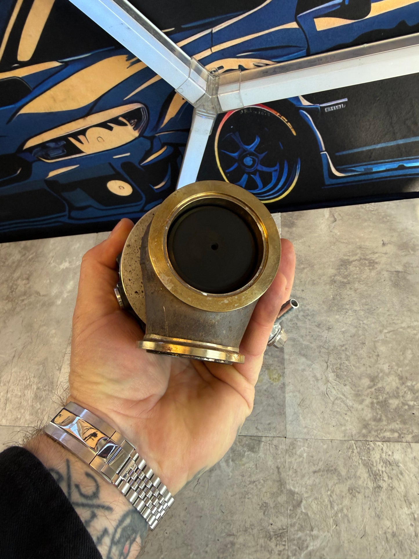 TIAL Sport 44 MM EWG External Wastegate MVR V Band Fire Ring Waste Gate