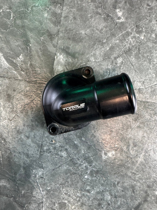 2002-2021 Subaru WRX STi Torque Solution Billet Thermostat Coolant Water Housing Case