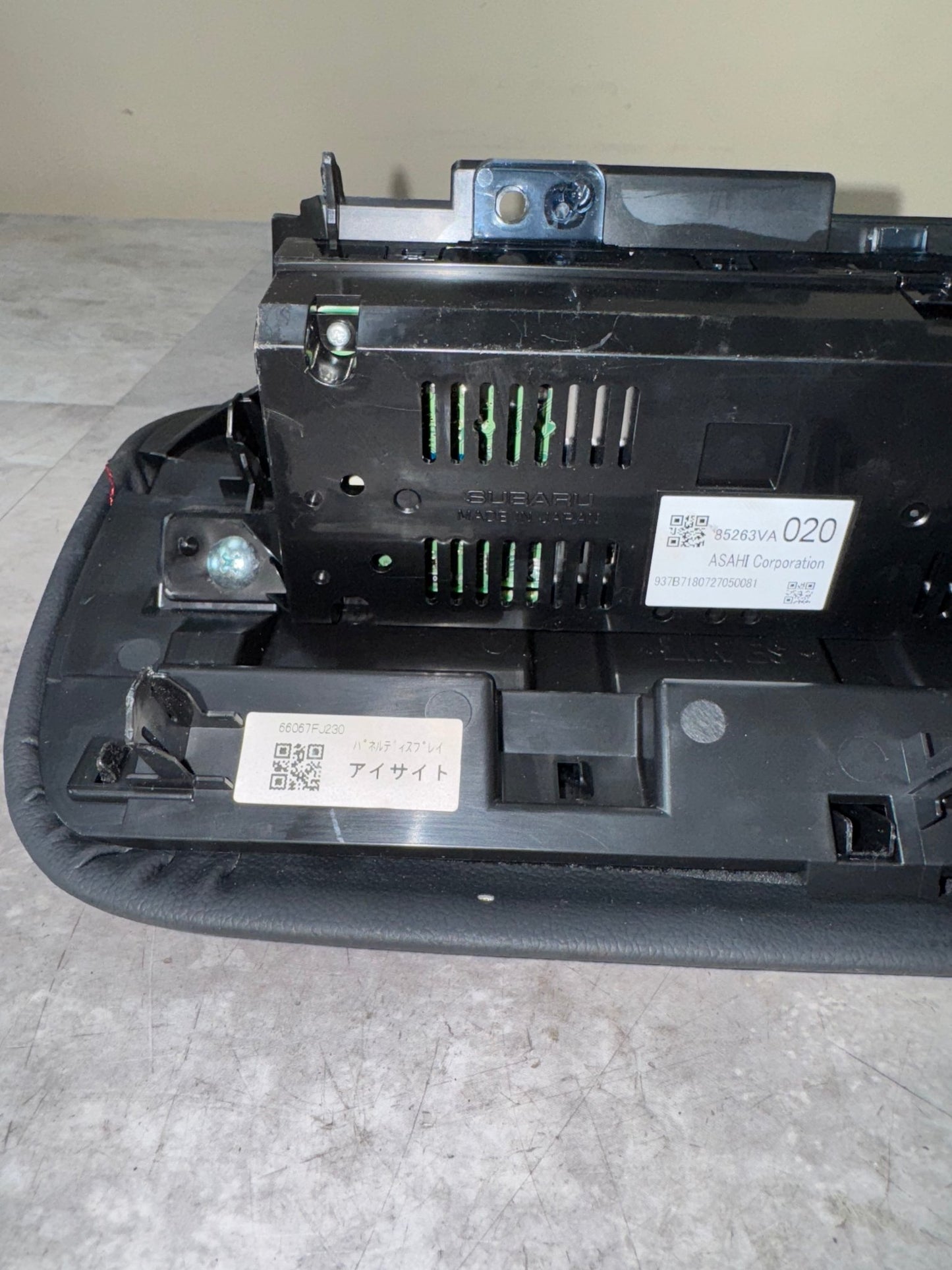 OEM 18-21 Subaru WRX STI MFD Dashboard Information Display Panel Module