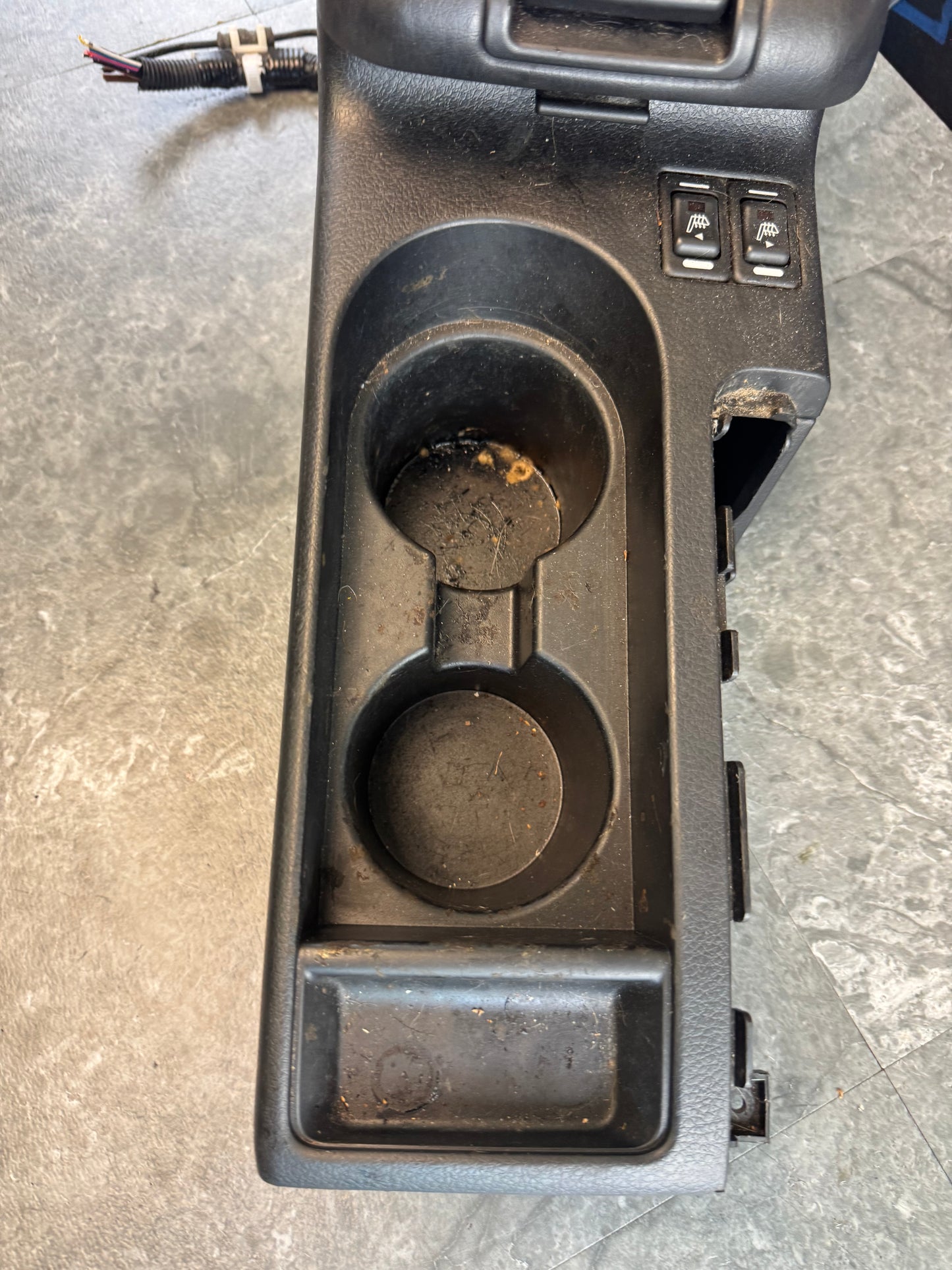2008-2014 Subaru Impreza WRX STi OEM Center Console Assembly Storage Compartment Cup Holder Trim