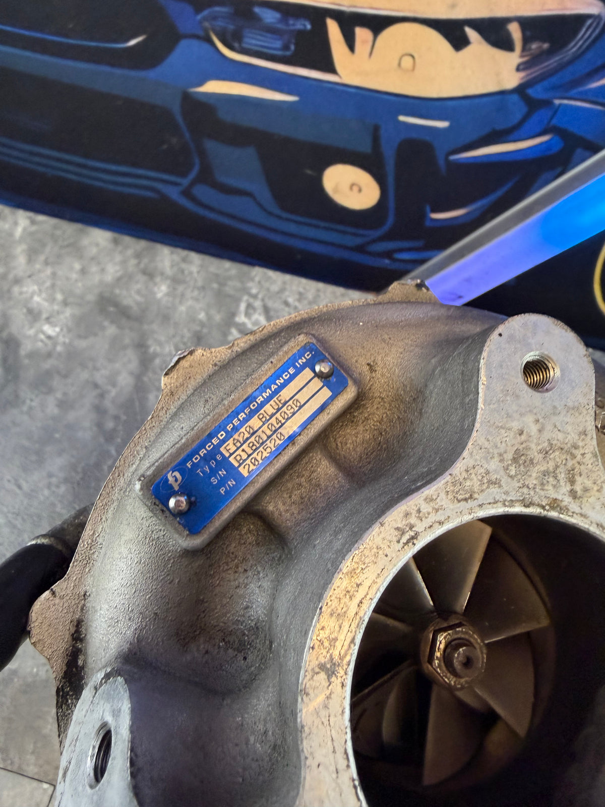 FP “ blue “ bolt on turbo FA 20 FA20 15-21 Subaru wrx VA 475 HP EWG forced performance