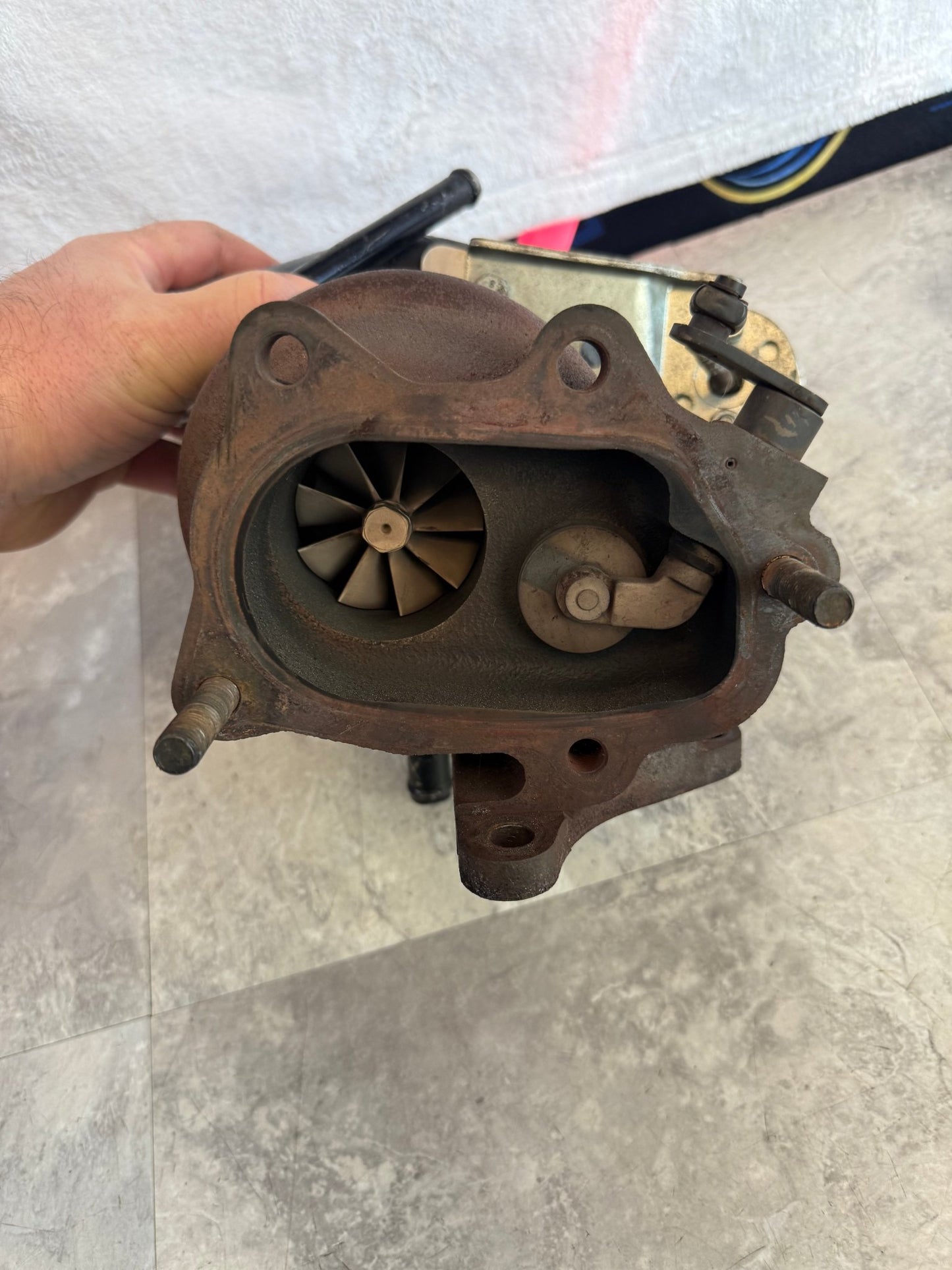 BTP blouch stock location turbo Subaru wrx & STi dom 1.5 xtr ball bearing billet