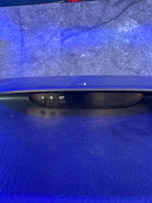 2004-2007 Subaru WRX STi OEM Clock Assembly Trim Cabin Tested