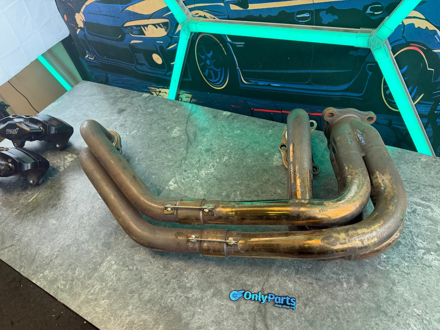 TOMEI un Equal Length Header Subaru STi/WRX 3-Bolt Exhaust Manifold/UP