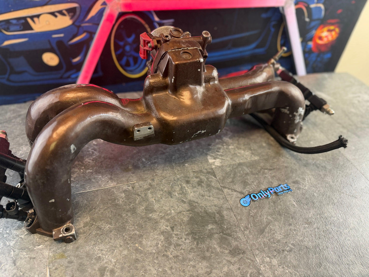 LONGRUNNER intake manifold Subaru STi 08-21 w/ Omni 5 bar map sensor , radium fuel rails , ID 1000 CC injectors