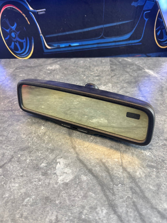 2008-2011 Subaru WRX OEM Center Rear View Mirror Auto Dimming Compass Mirror Rear View
