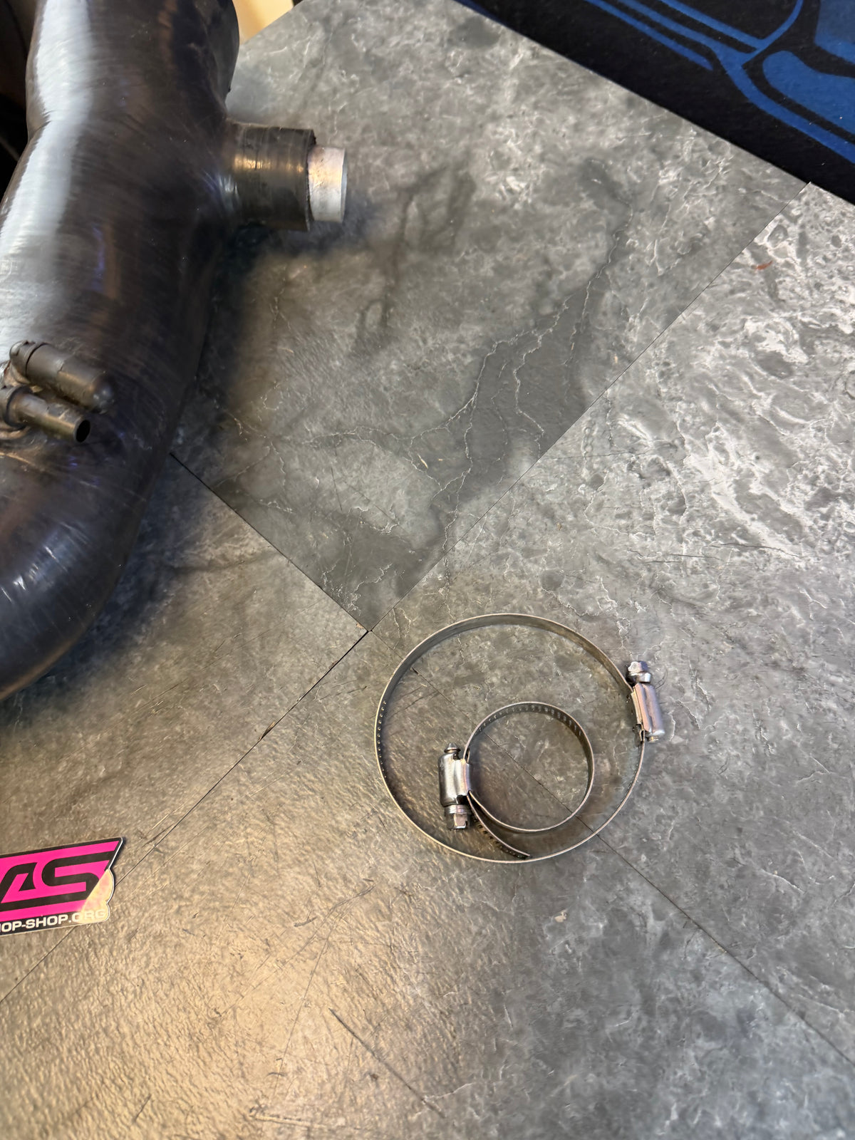 FP 84 mm silicone turbo inlet 3.25” Subaru STi & wrx