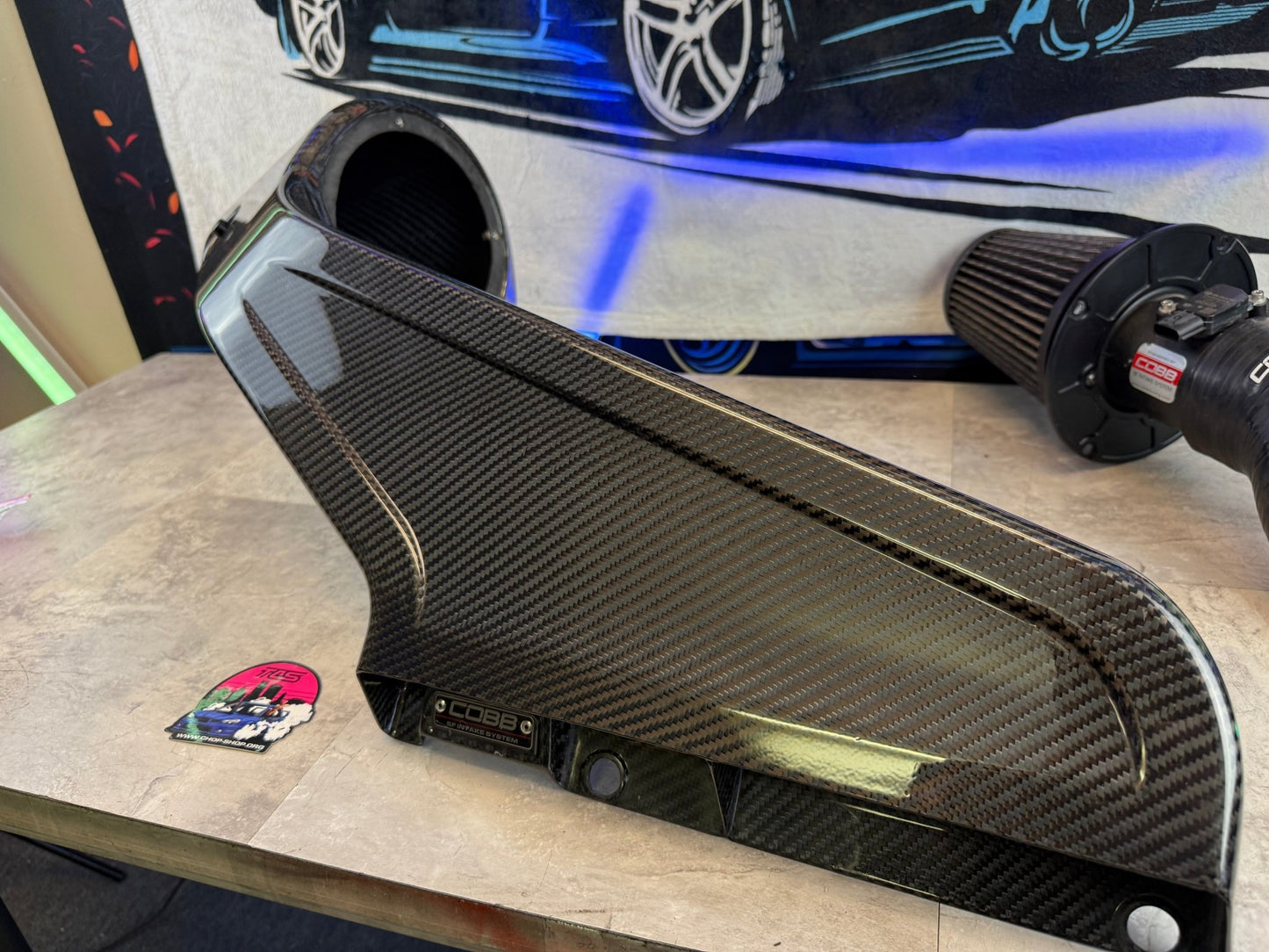 COBB CF redline RED LINE carbon fiber STi VA 15-21 Subaru ej257 intake kit