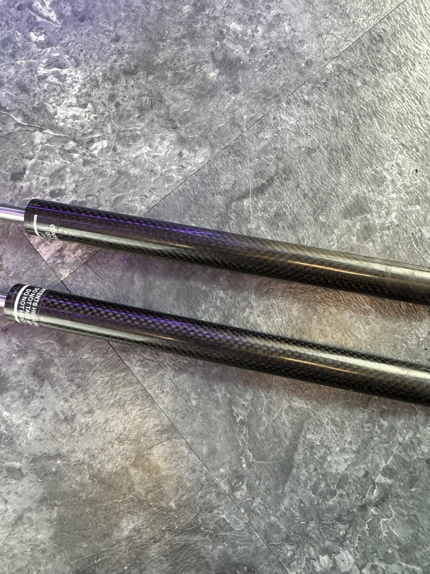 2002-2007 Subaru Impreza WRX STi Carbon Fiber Hood Struts