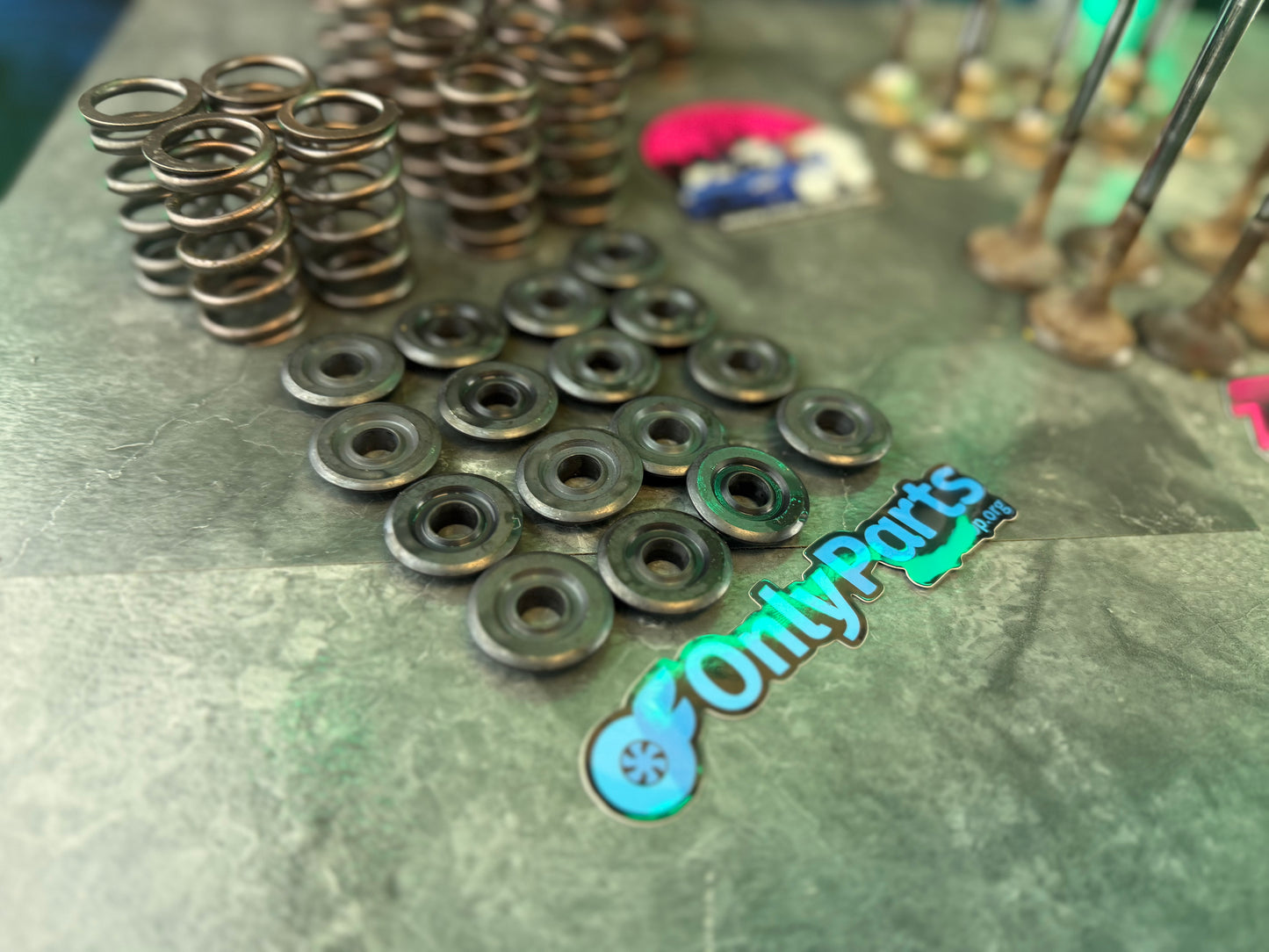 Subaru STi BC valve train WRX SS 32/36 stainless steel valves & spring kit & steel retainers