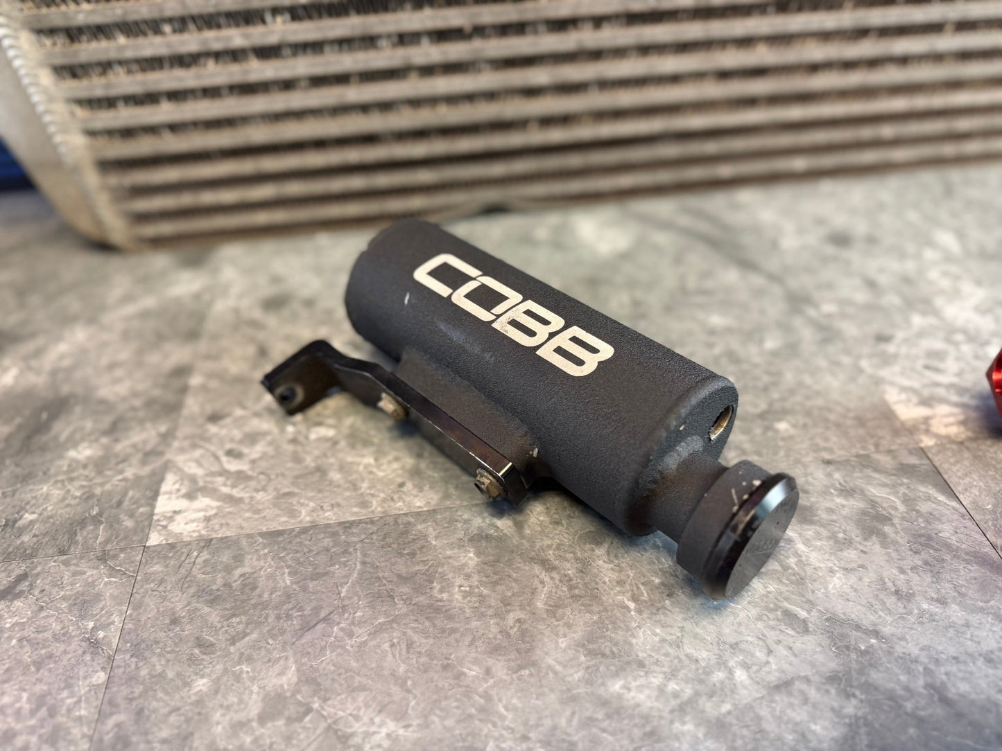 COBB tuning coolant over flow tank reservoir Subaru wrx and STi ( for use with front mount intercooler )
