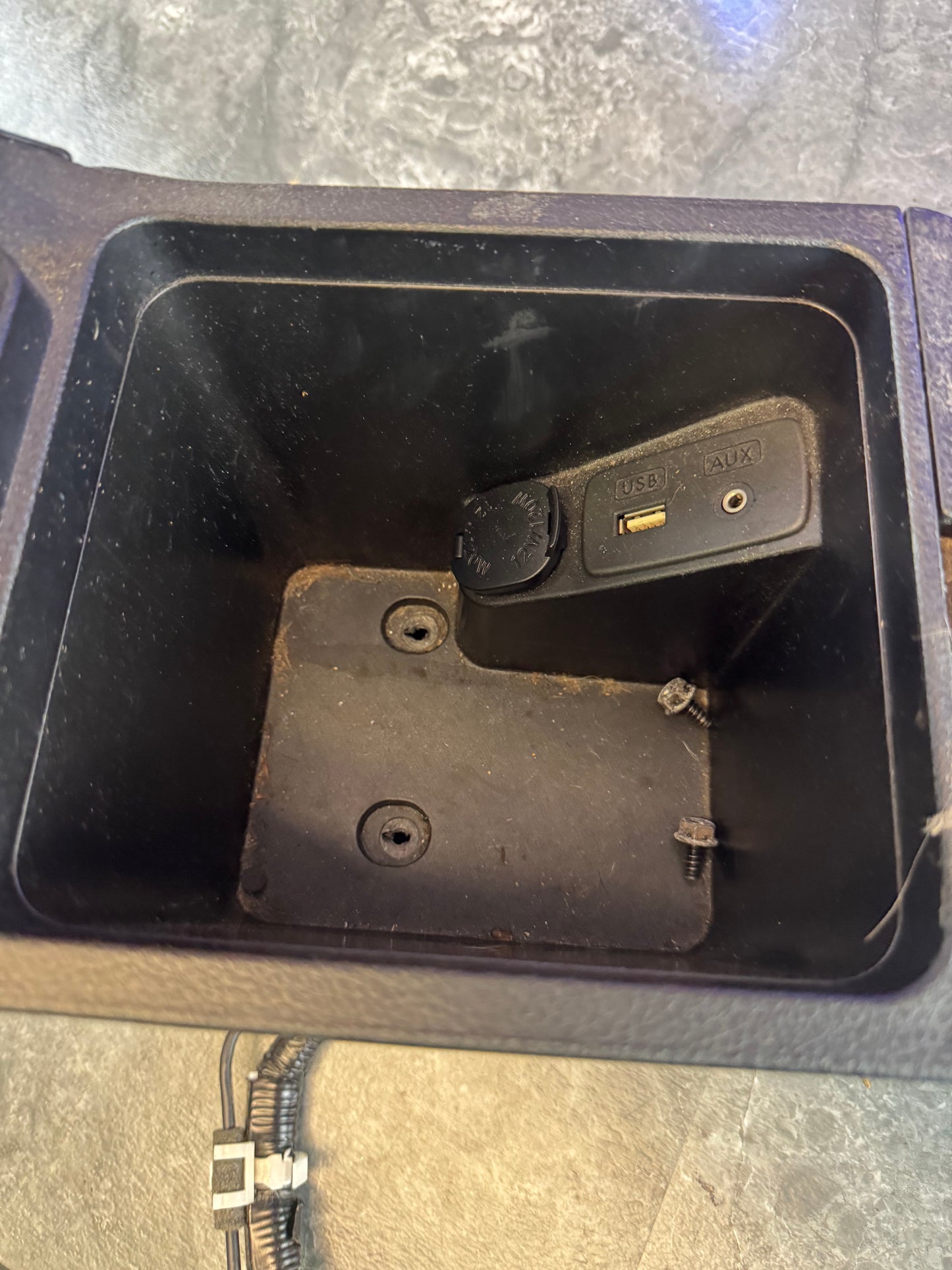 2008-2014 Subaru Impreza WRX STi OEM Center Console Assembly Storage Compartment Cup Holder Trim