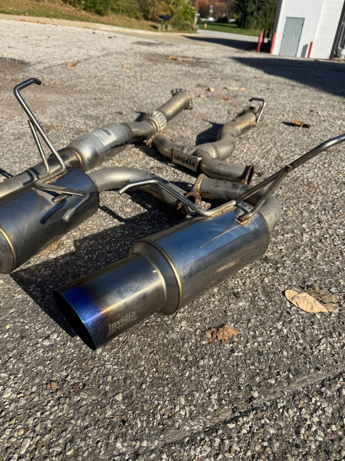 2011-2021 Subaru WRX STi Sedan Invidia Dual N1 Full Titanium Cat-Back Exhaust
