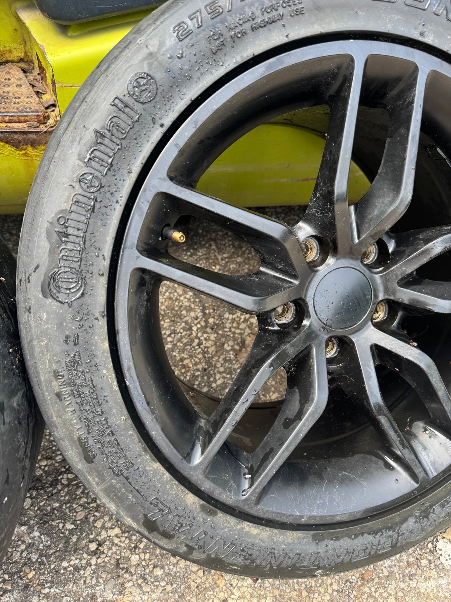 Jegs C7 Corvette Stingray Style Wheels Set Of 4 17x9.5 +56 5x114.3