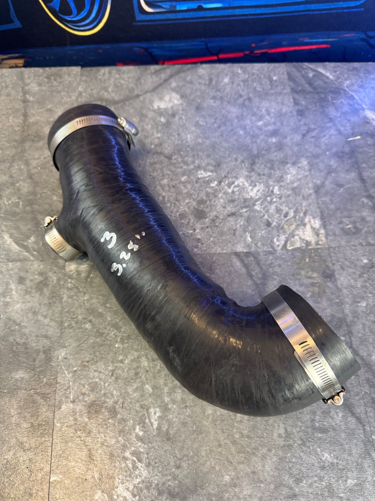 2008-2021 Subaru WRX STi Perrin 84mm Turbo Inlet FP Turbo Size Black