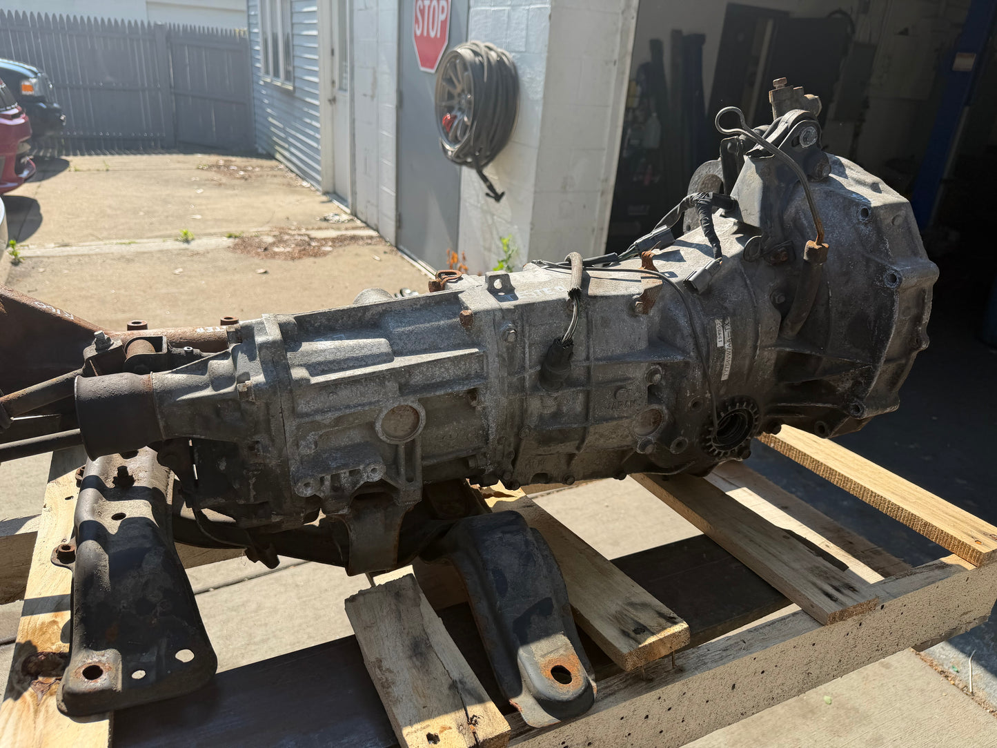 2006 2007 Subaru wrx Hawkeye 5 speed manual AWD gearbox transmission 3.7 tw754wv7aa w: r 160 rear differential