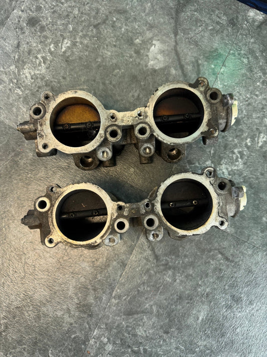 2002-2007 Subaru Impreza WRX STi OEM Engine Intake Manifold TGV Assembly Tumble Generator Valve Deletes Top Feed