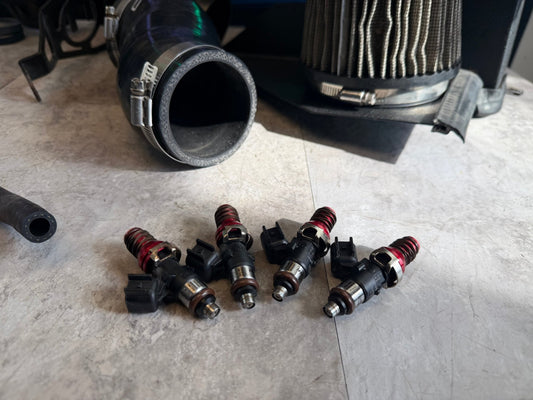 ID 1050 CC x XDS Cobb Top Feed Fuel Injectors Subaru STi WRX Injector Dynamics